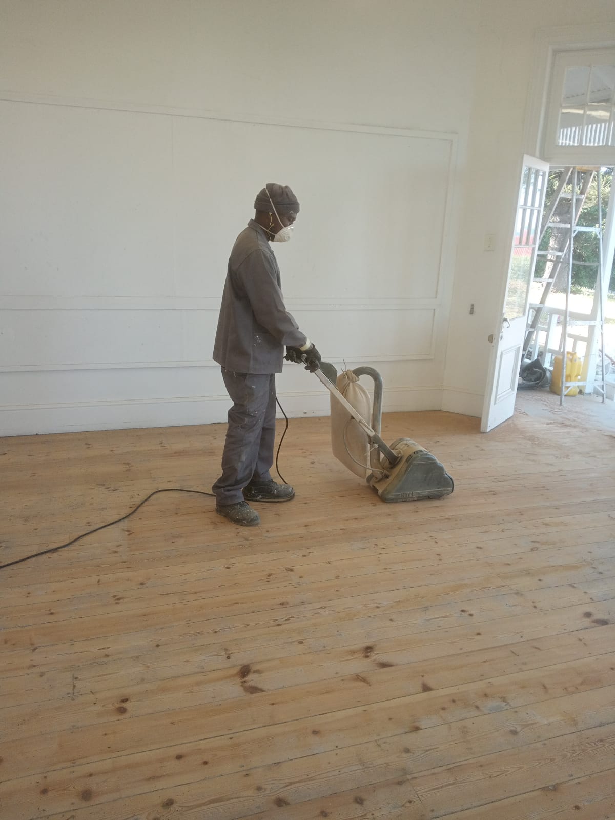 Professional floor sanding and restoration service by Elton Tree Felling