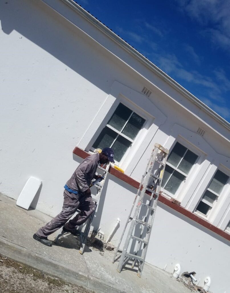 elton tree felling outdoor painting